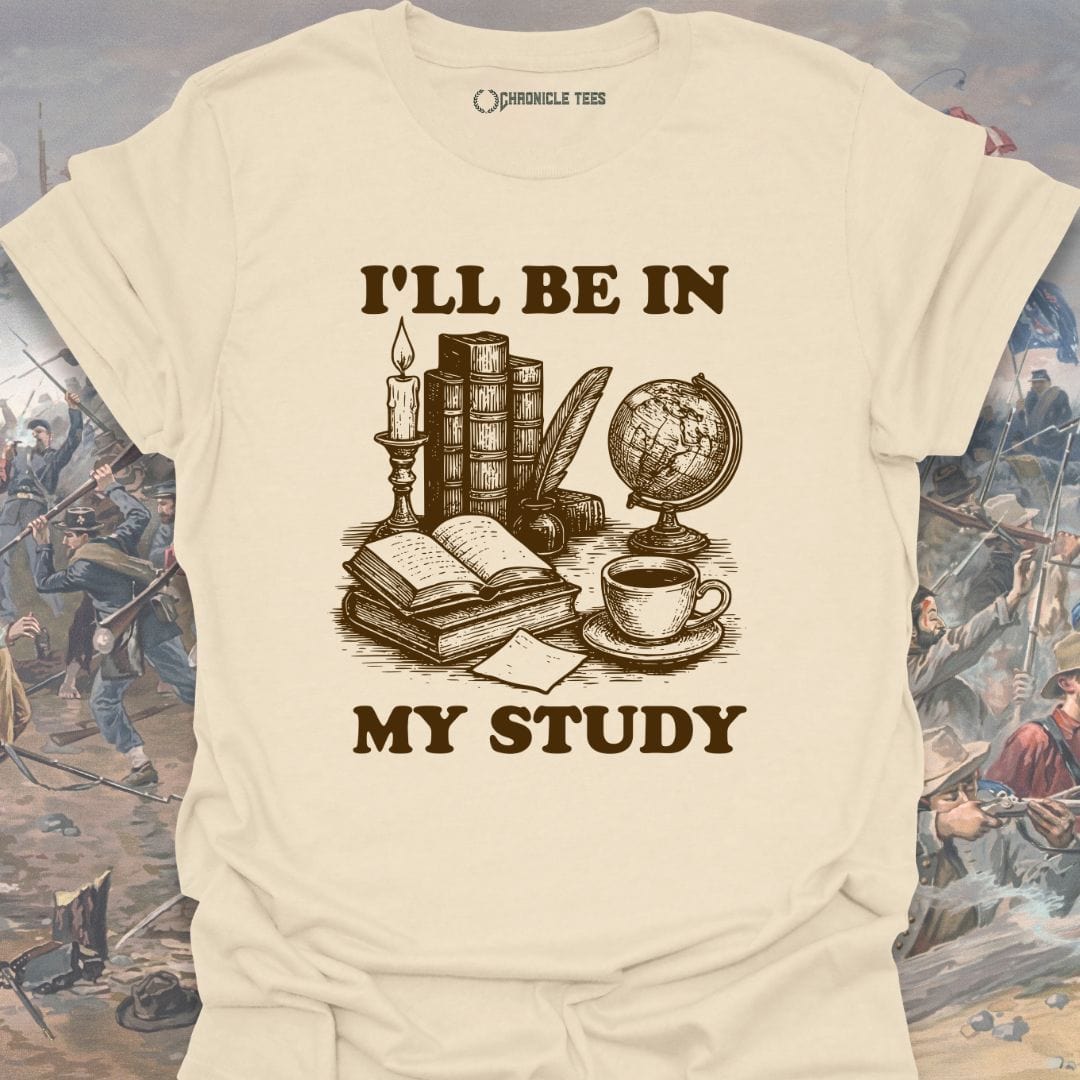 I'll Be In My Study T-shirt