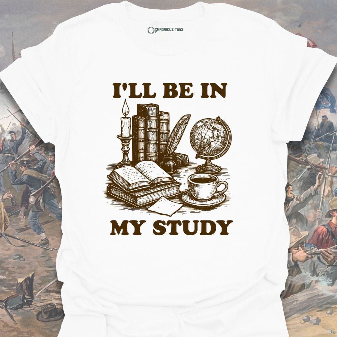 I'll Be In My Study T-shirt