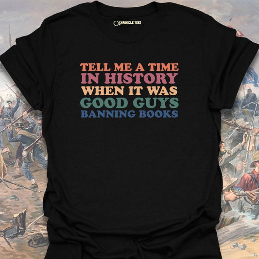 Good Guys Banning Books T-shirt