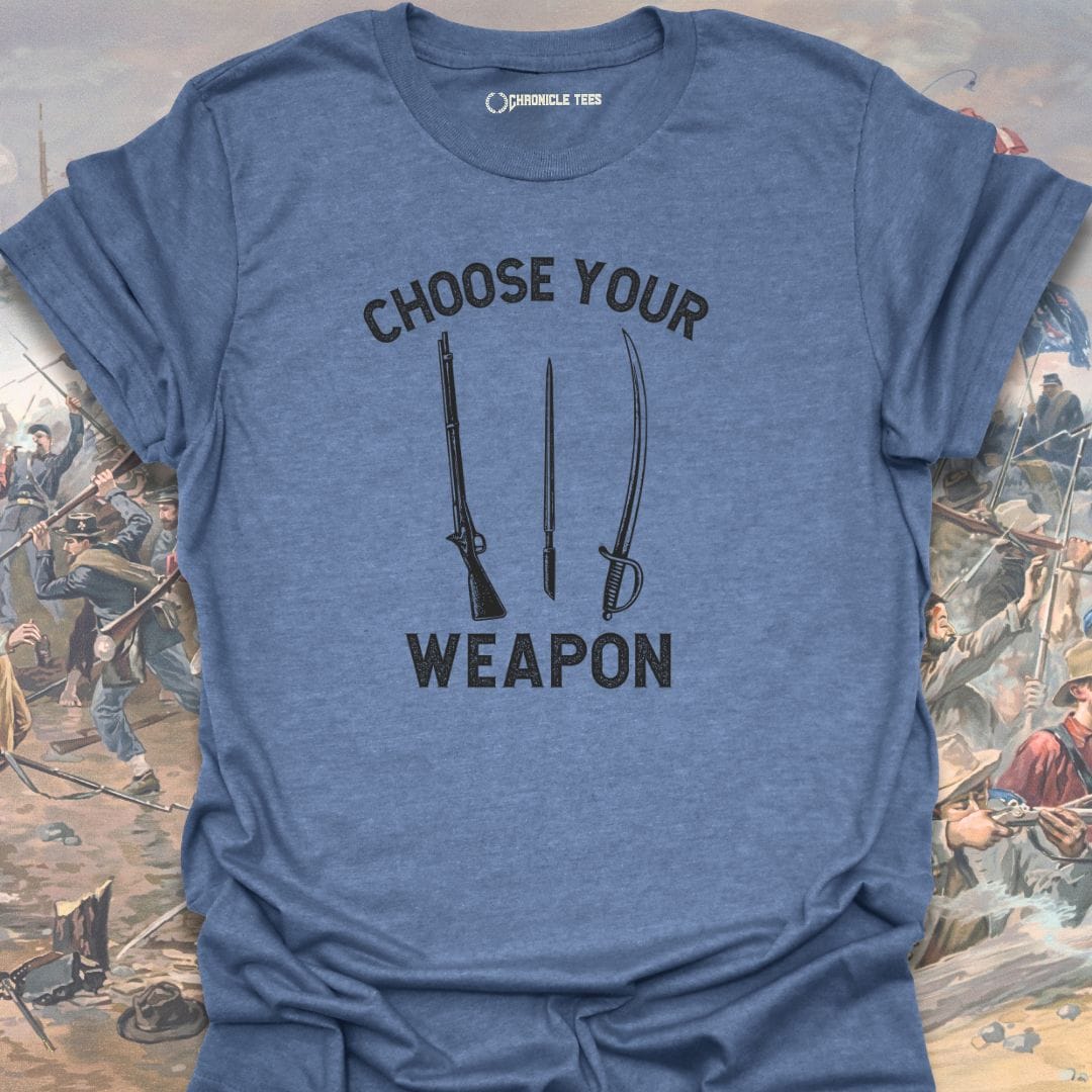Choose Your Weapon T-shirt
