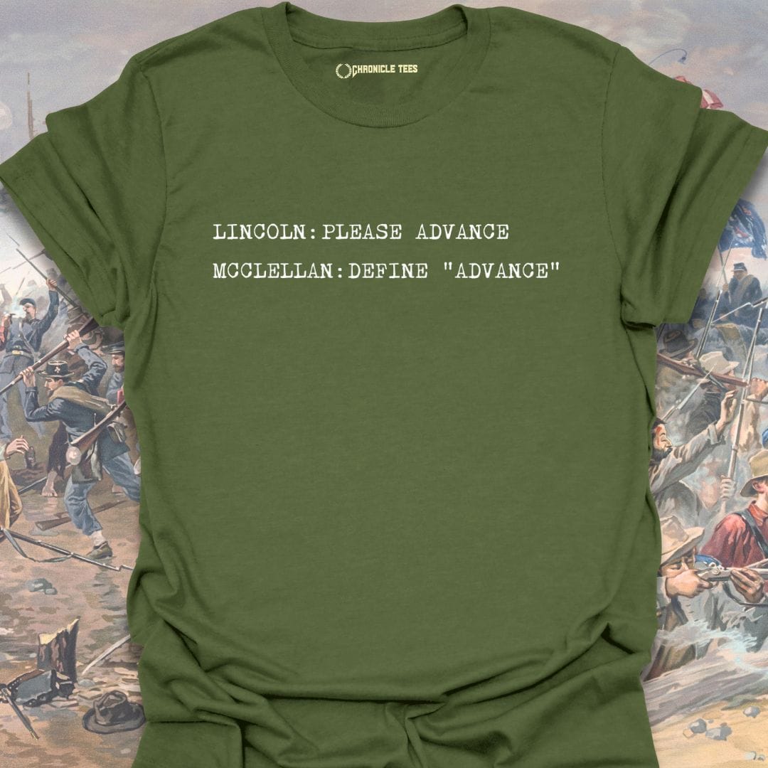 Advance - Lincoln & McClellan T-shirt