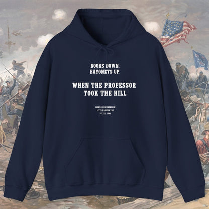 When The Professor Took The Hill Joshua Chamberlain - 1863 Hoodie