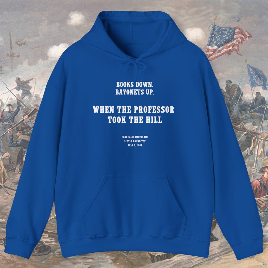 When The Professor Took The Hill Joshua Chamberlain - 1863 Hoodie