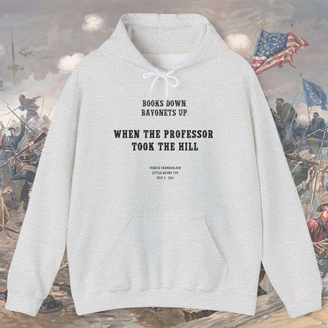 When The Professor Took The Hill Joshua Chamberlain - 1863 Hoodie