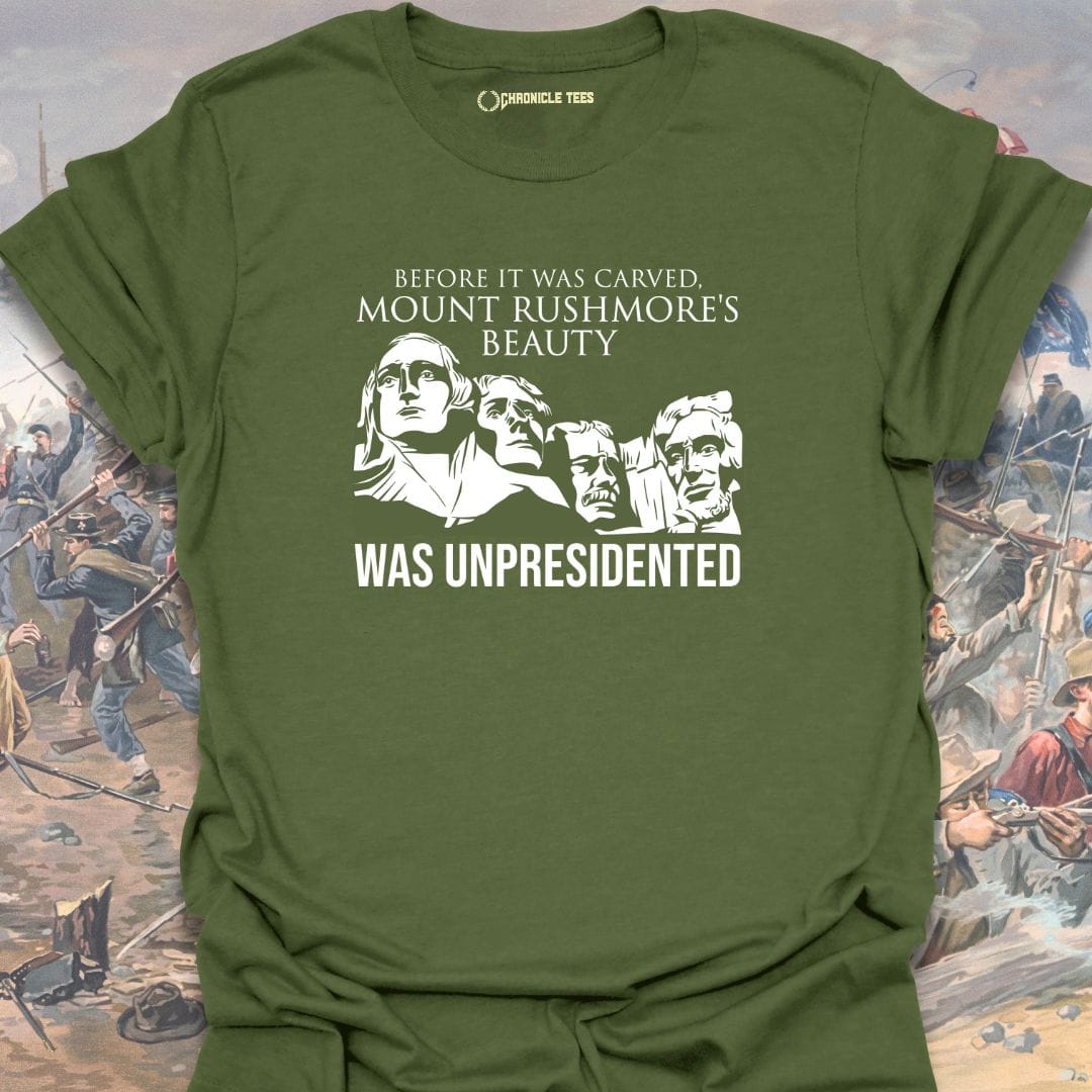 Mount Rushmore Unpresidented T-shirt