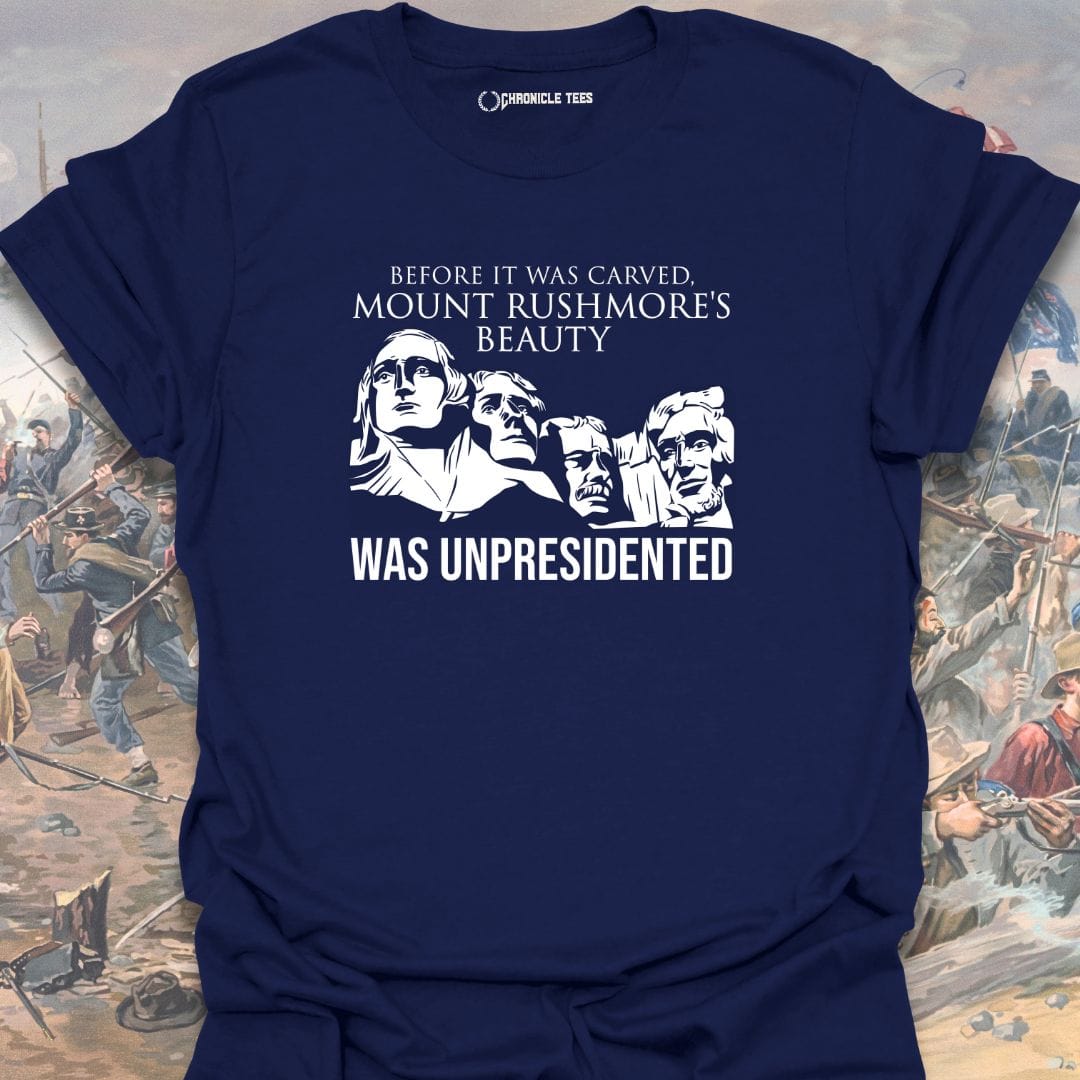 Mount Rushmore Unpresidented T-shirt