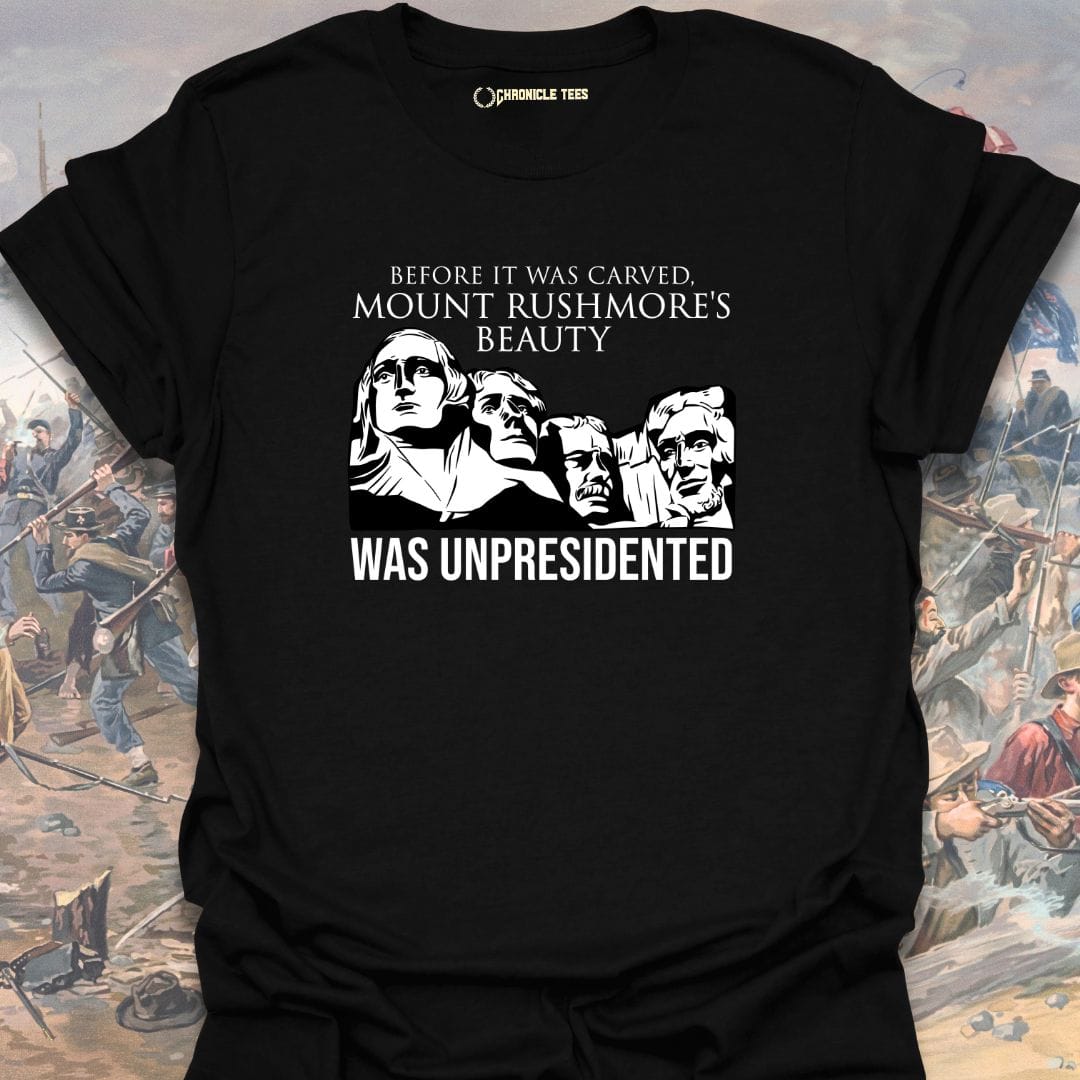 Mount Rushmore Unpresidented T-shirt