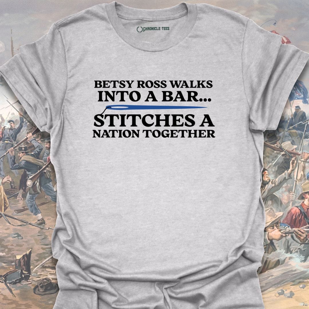 Betsy Ross Stitches T-shirt