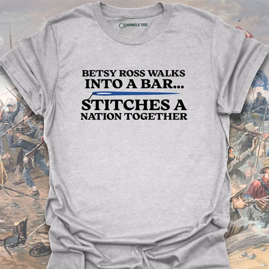 Betsy Ross Stitches T-shirt