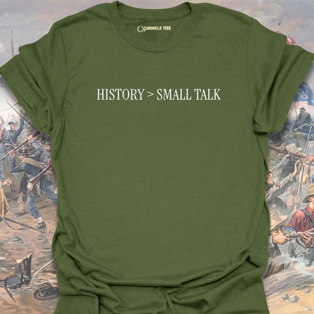 History > Small Talk T-shirt