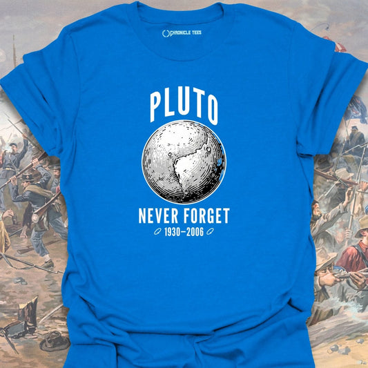 Pluto Never Forget T-shirt