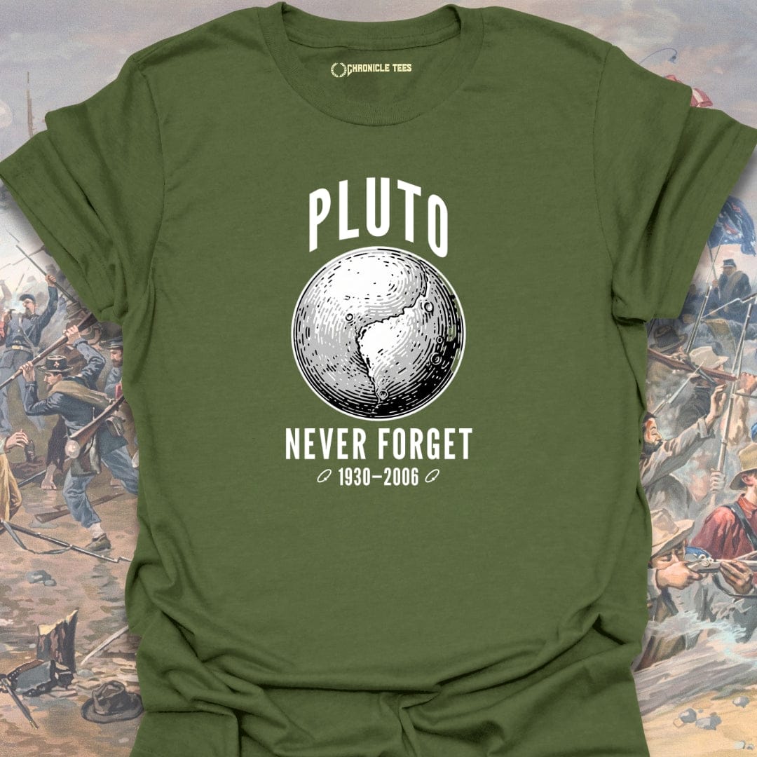 Pluto Never Forget T-shirt