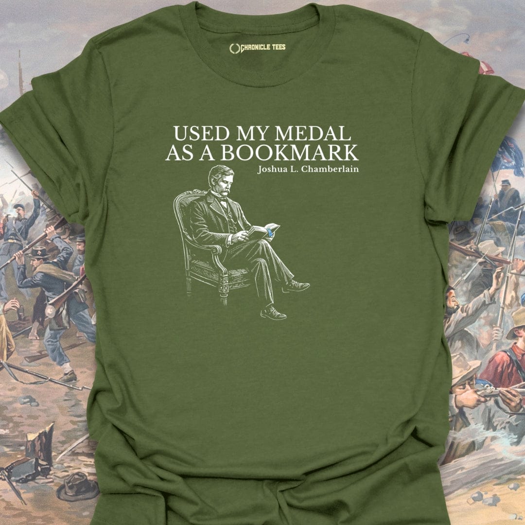 Medal As A Bookmark T-shirt