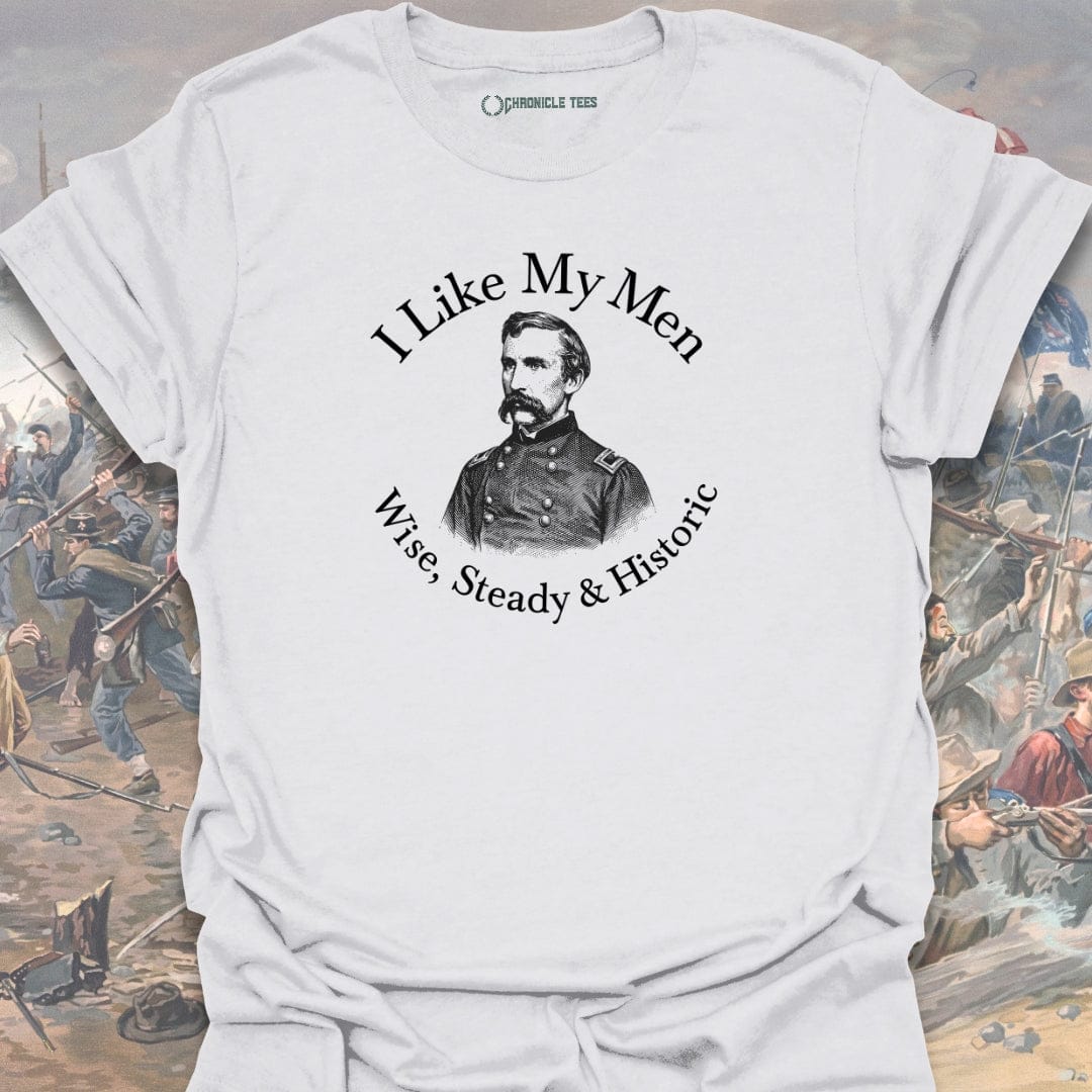 Wise, Steady & Historic T-shirt