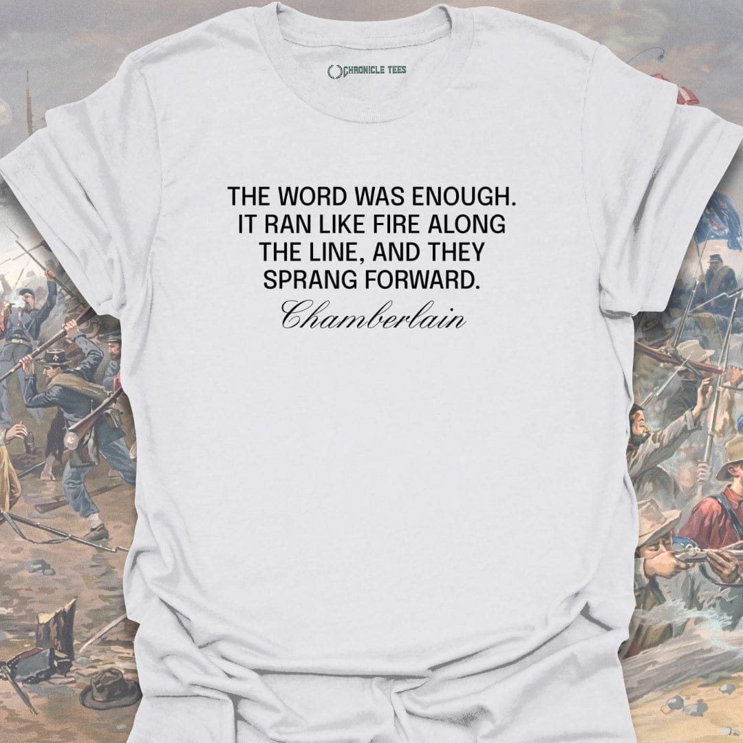 Word Was Enough T-shirt