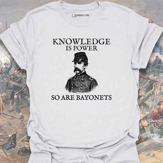 Knowledge Is Power T-shirt