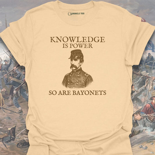 Knowledge Is Power T-shirt