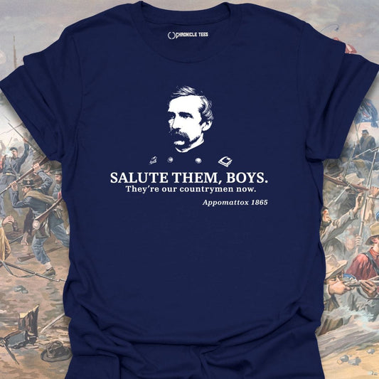 Salute Them, Boys - Chamberlain T-shirt