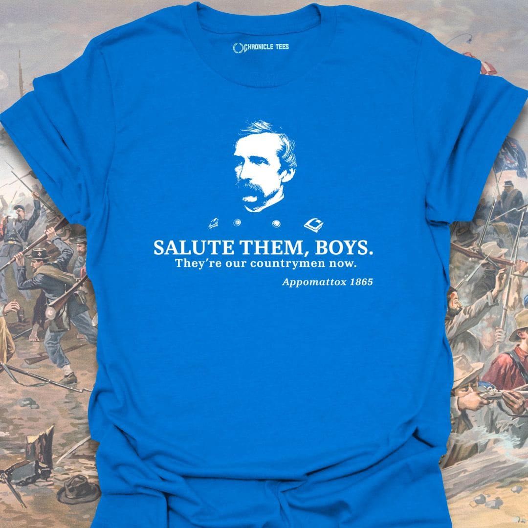 Salute Them, Boys - Chamberlain T-shirt
