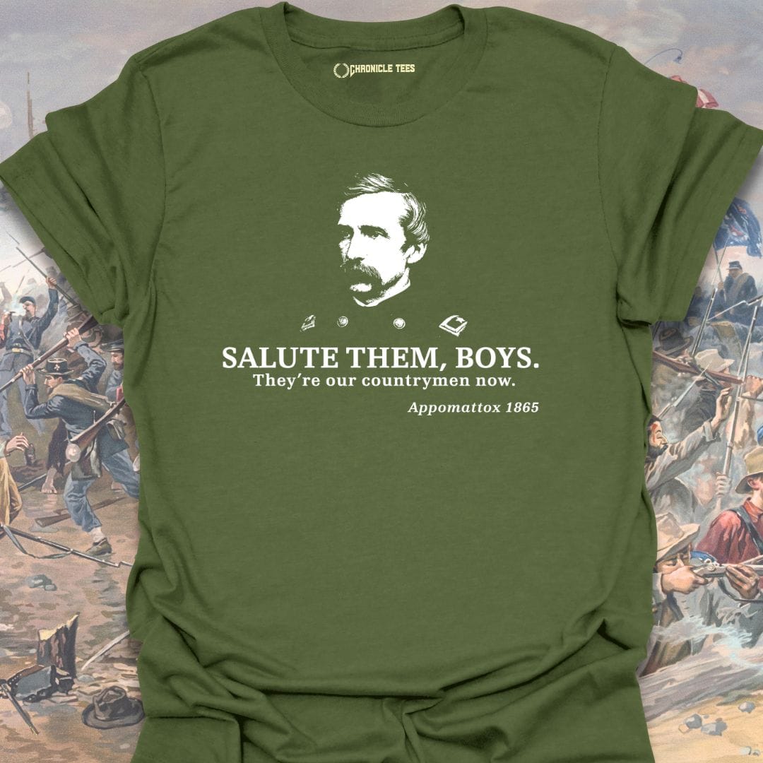 Salute Them, Boys - Chamberlain T-shirt
