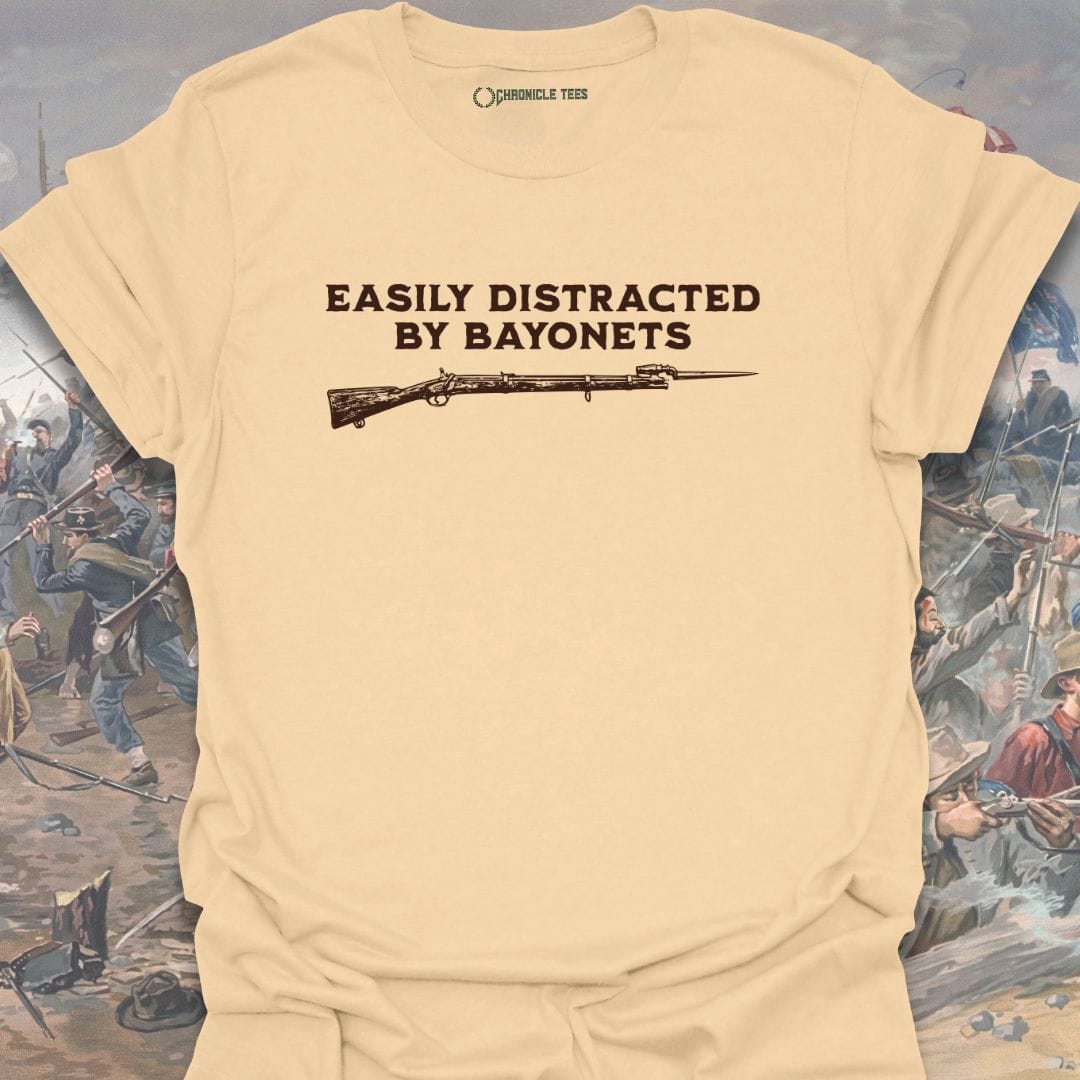 Distracted by Bayonets T-shirt
