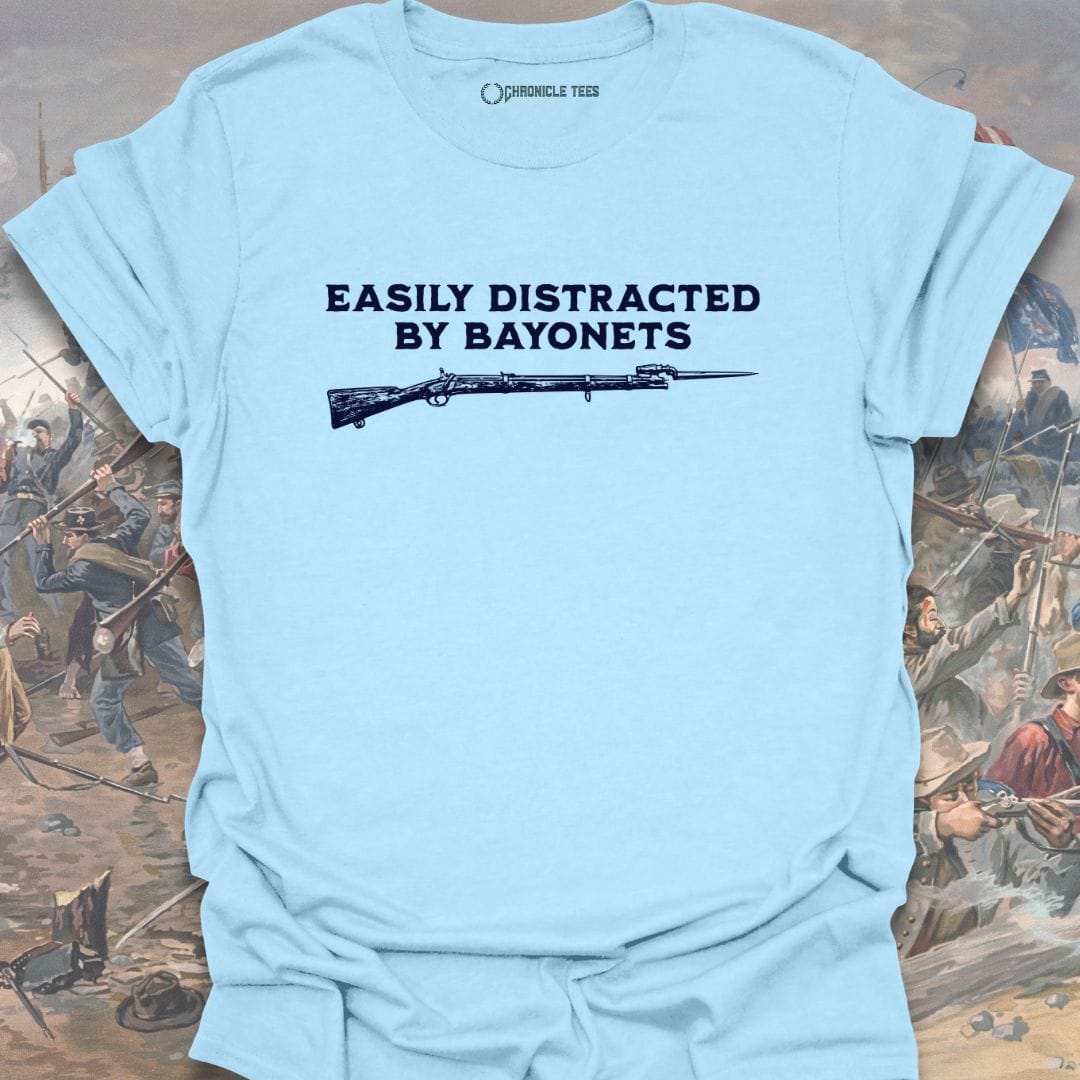 Distracted by Bayonets T-shirt