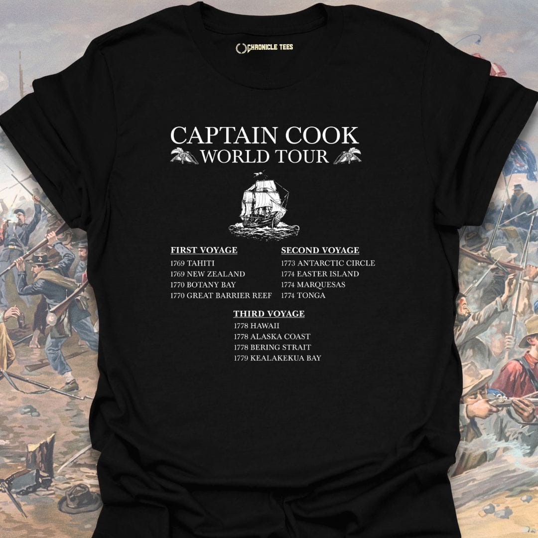Captain Cook World Tour T-shirt
