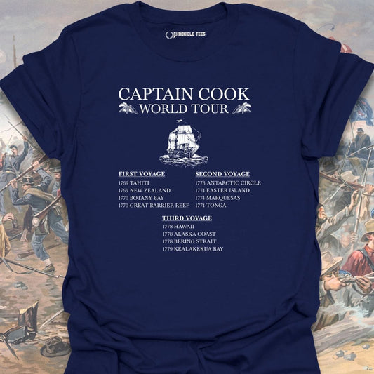 Captain Cook World Tour T-shirt