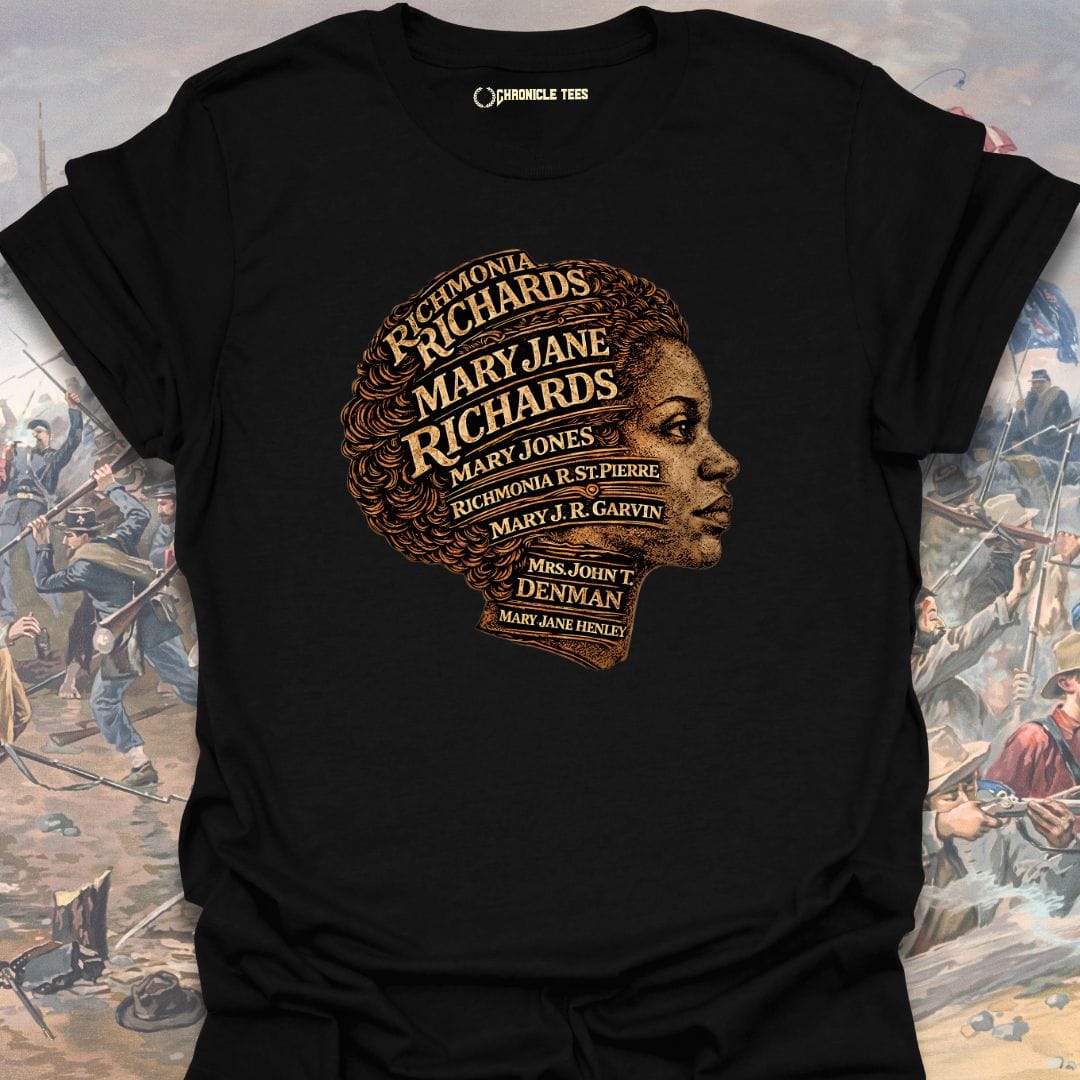 The lady with many names - Mary J. Richards T-shirt