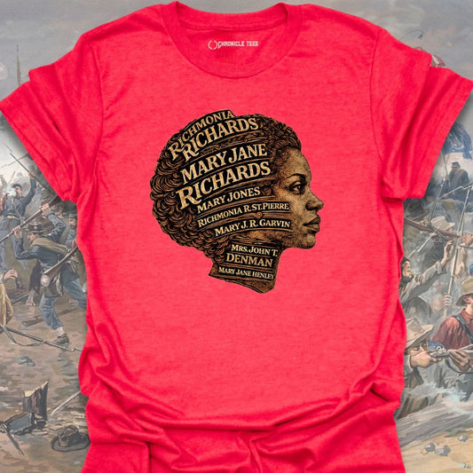 The lady with many names - Mary J. Richards T-shirt