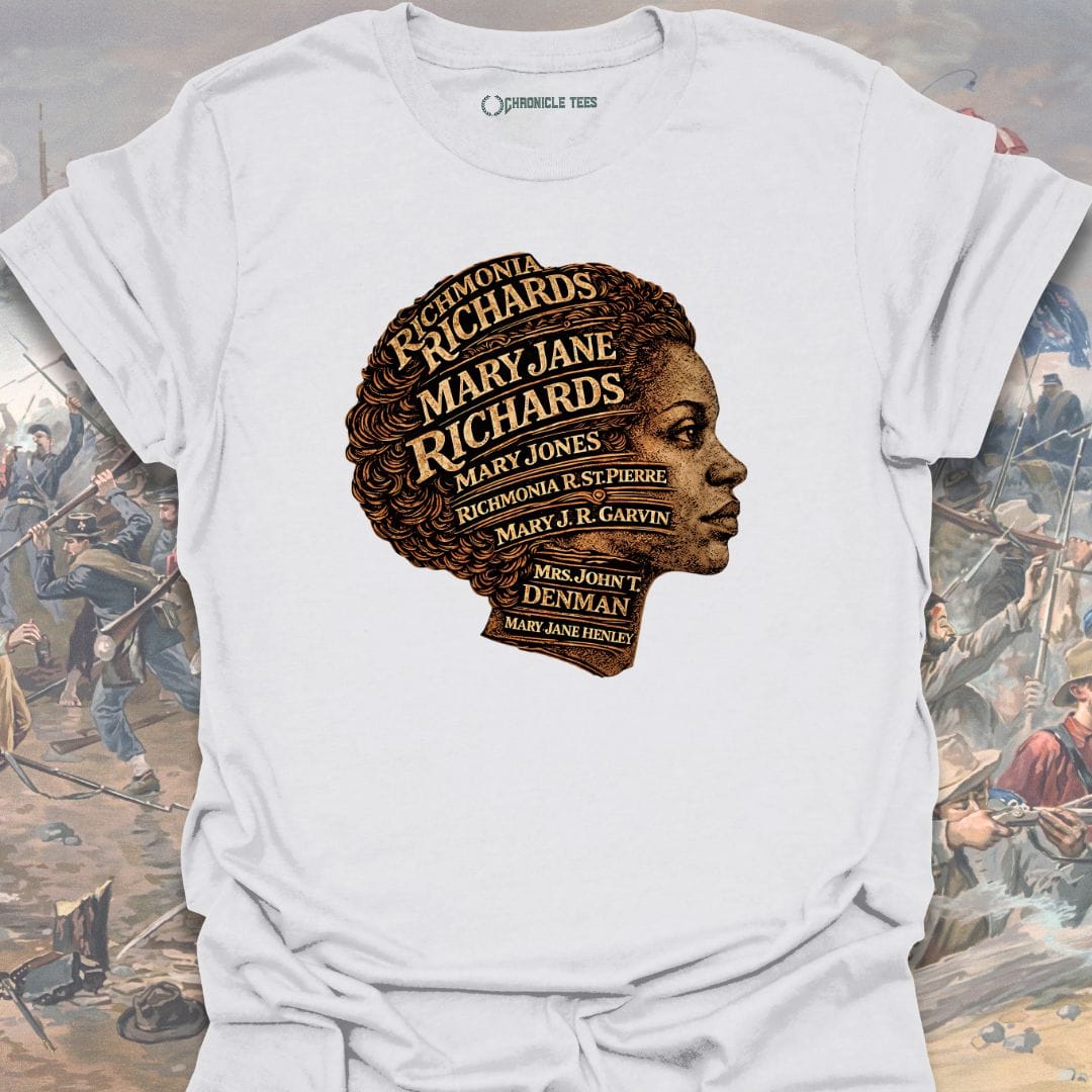 The lady with many names - Mary J. Richards T-shirt