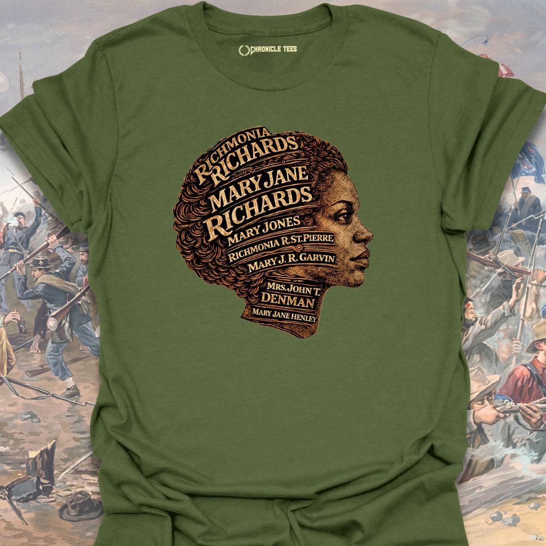 The lady with many names - Mary J. Richards T-shirt