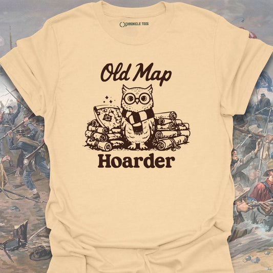 Old Map Hoarder T-shirt