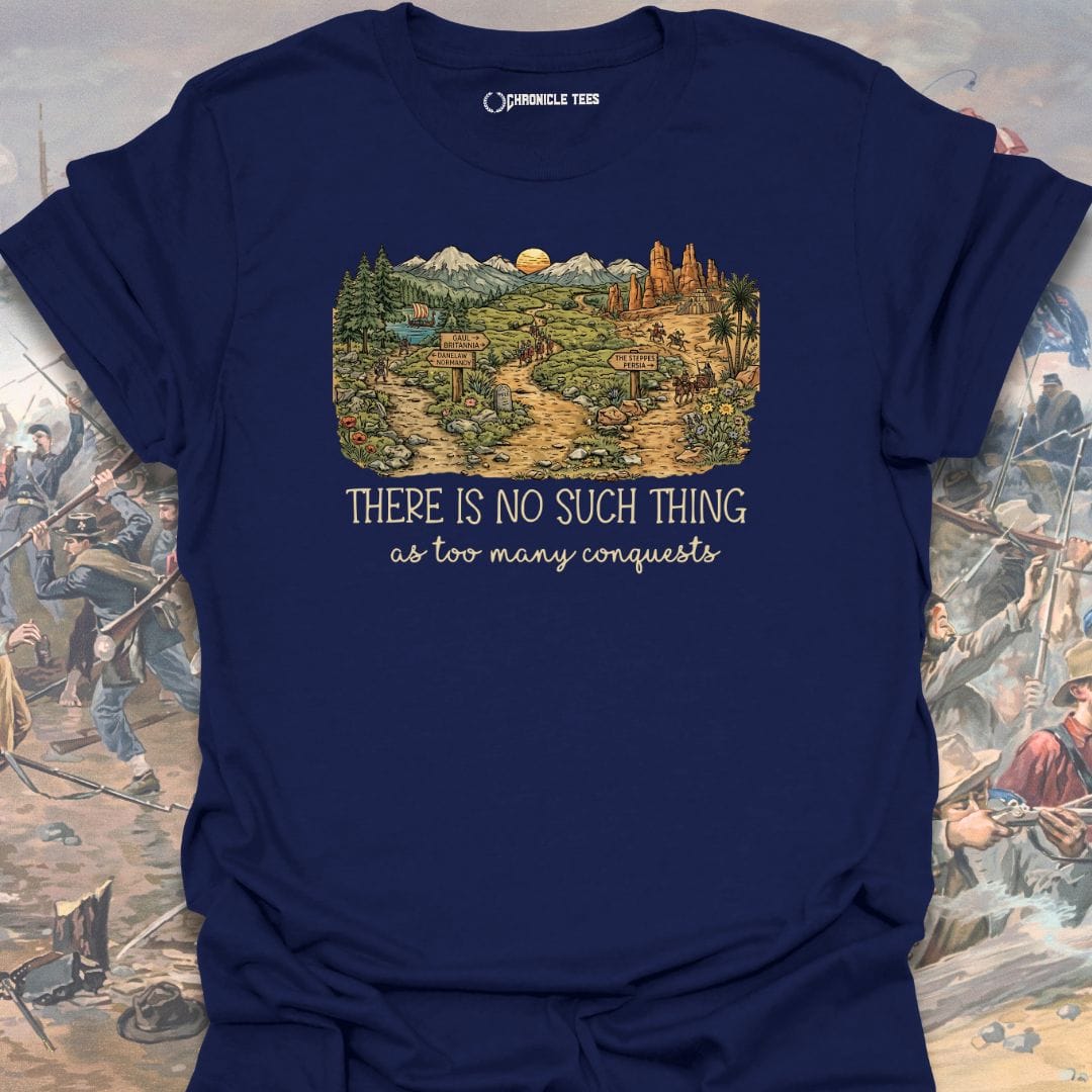 Too Many Conquests T-shirt