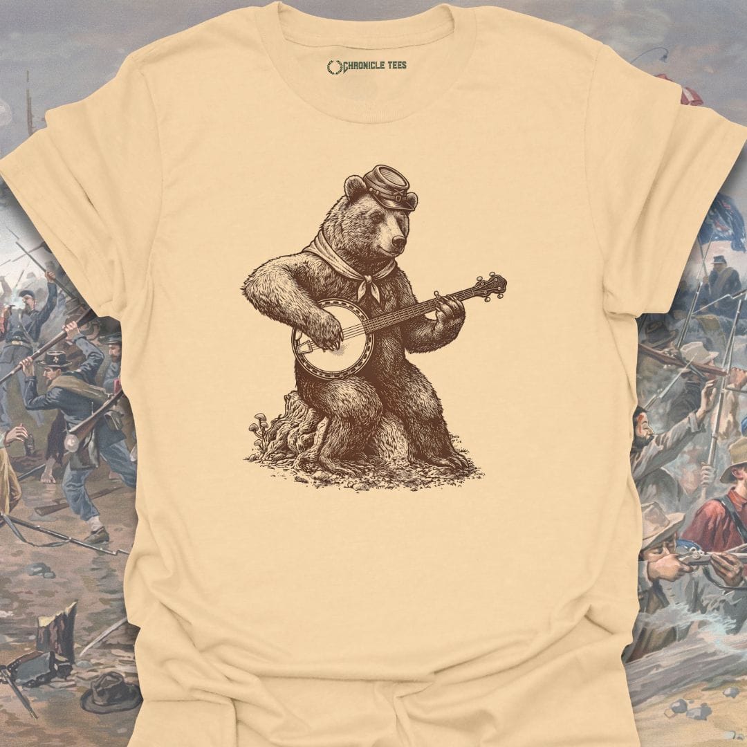 Bear Playing Banjo T-shirt