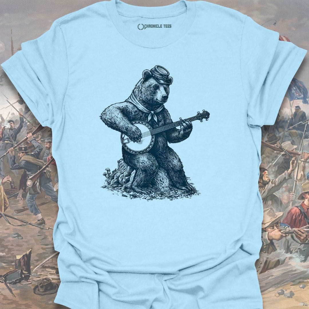 Bear Playing Banjo T-shirt