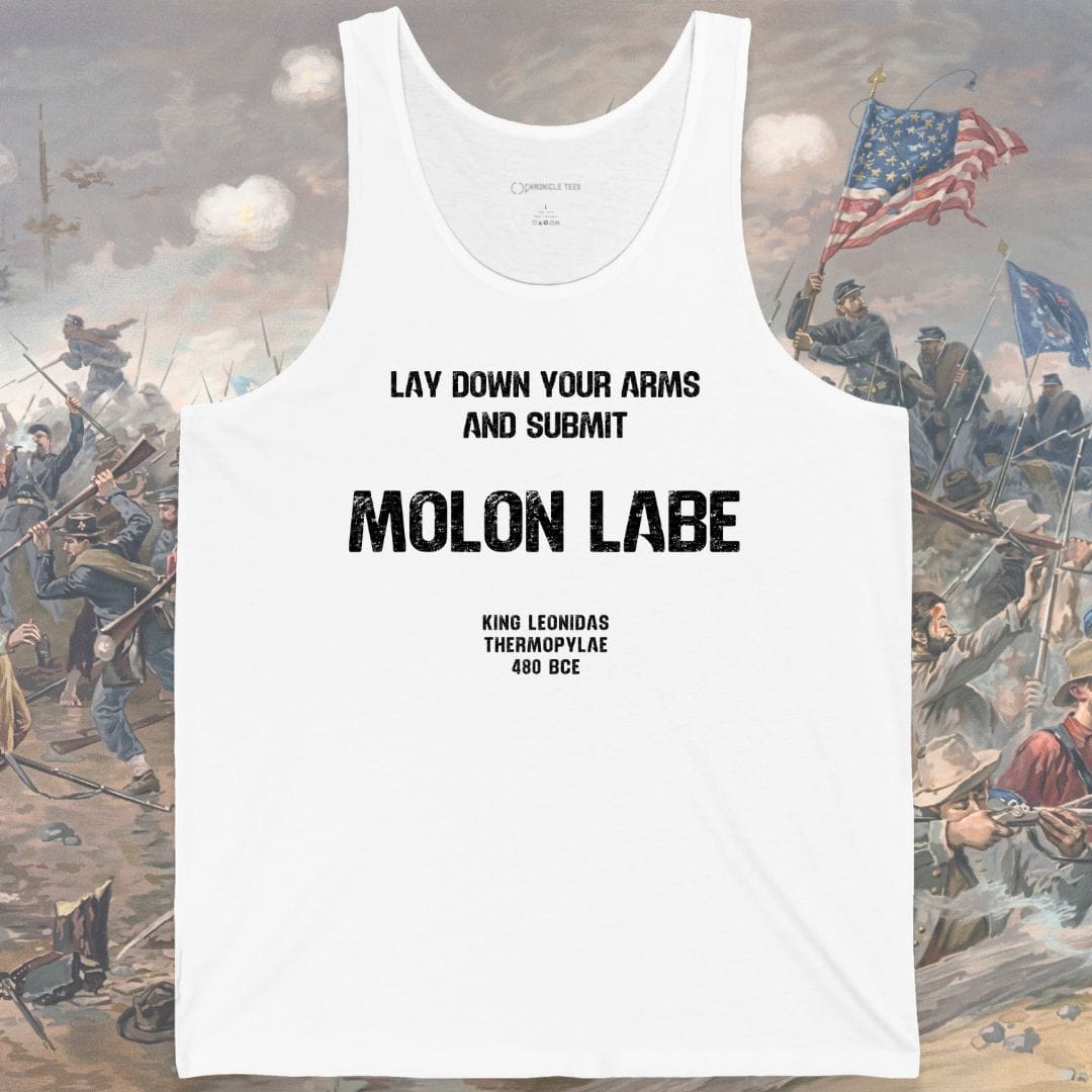 Molon Labe King Leonidas Tank