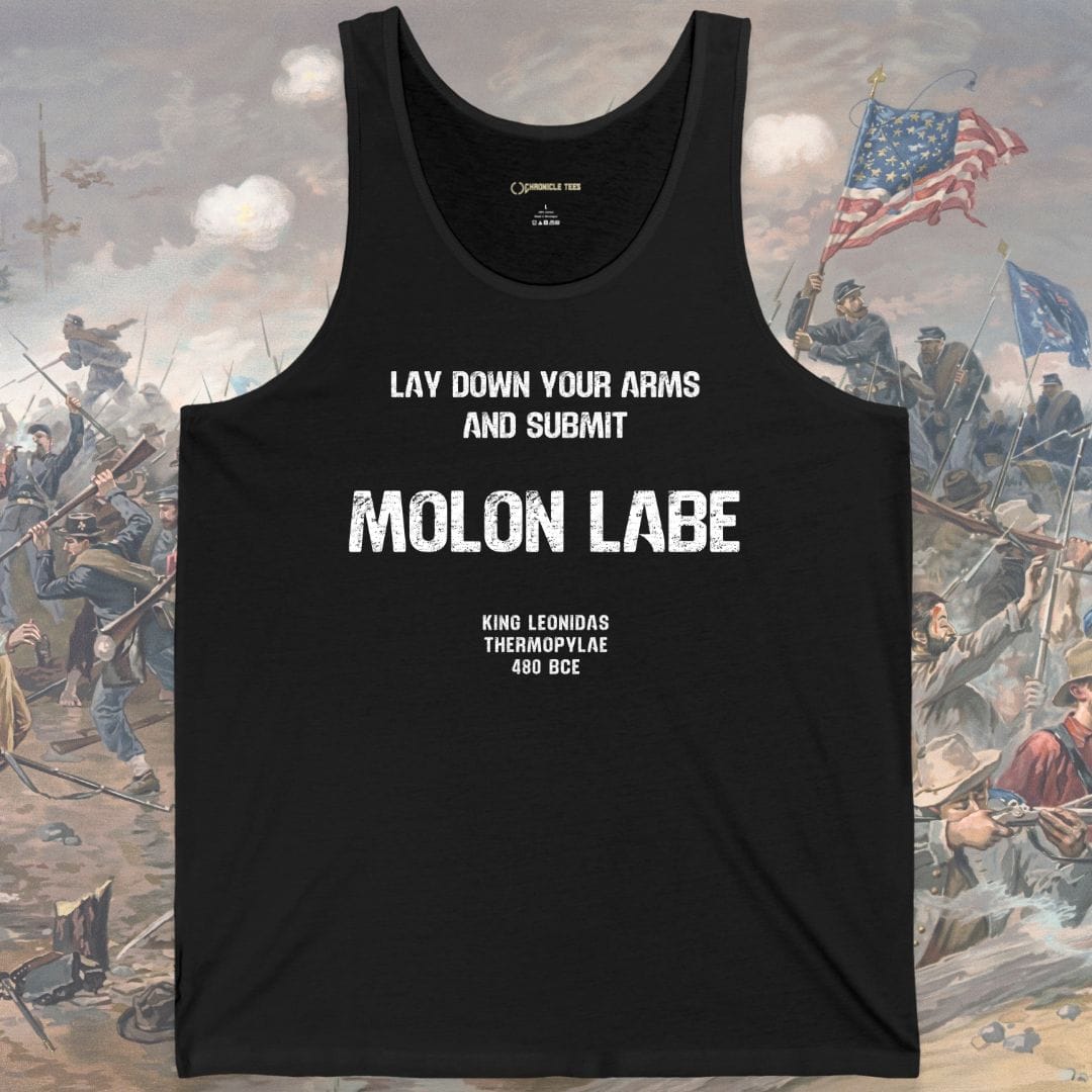 Molon Labe King Leonidas Tank