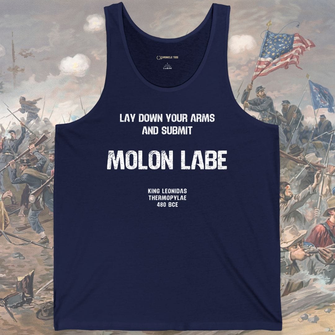 Molon Labe King Leonidas Tank