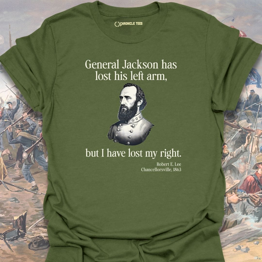 Jackson Lost His Left Arm T-shirt