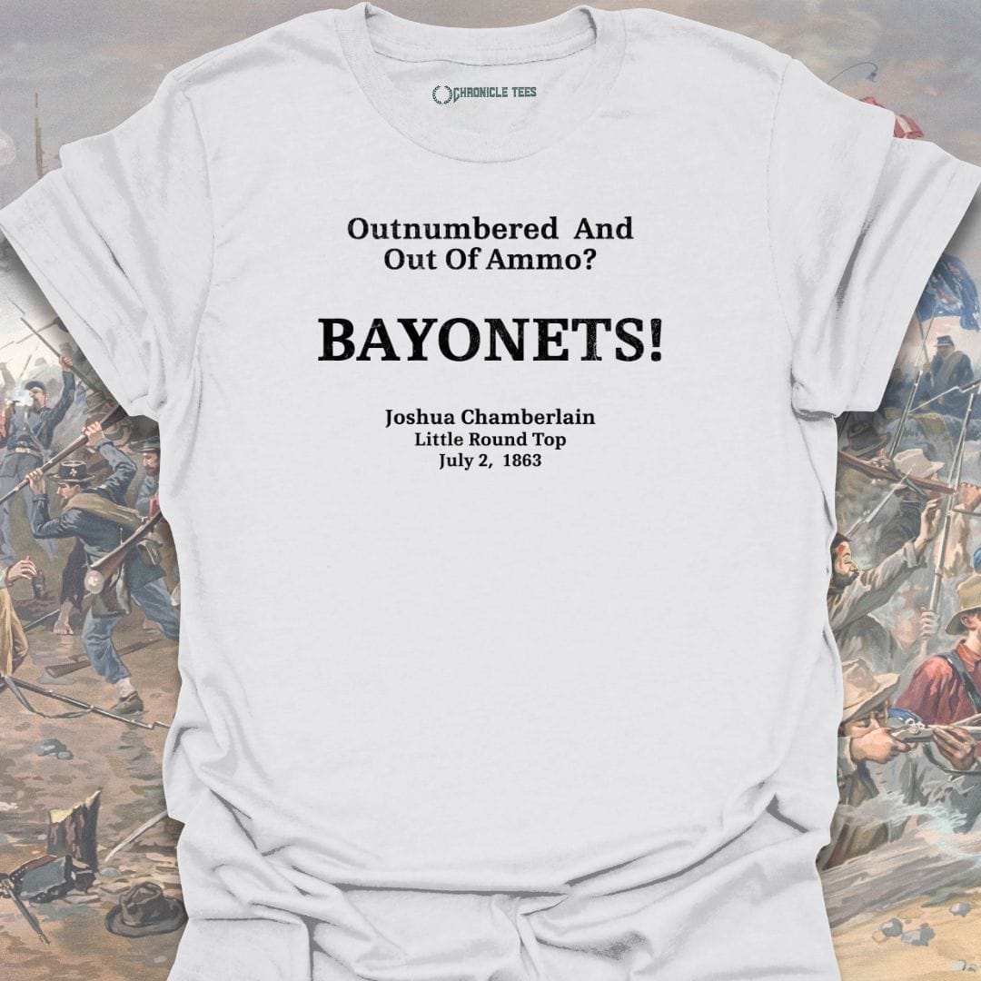 Bayonets Chamberlain (Broadside) T-shirt