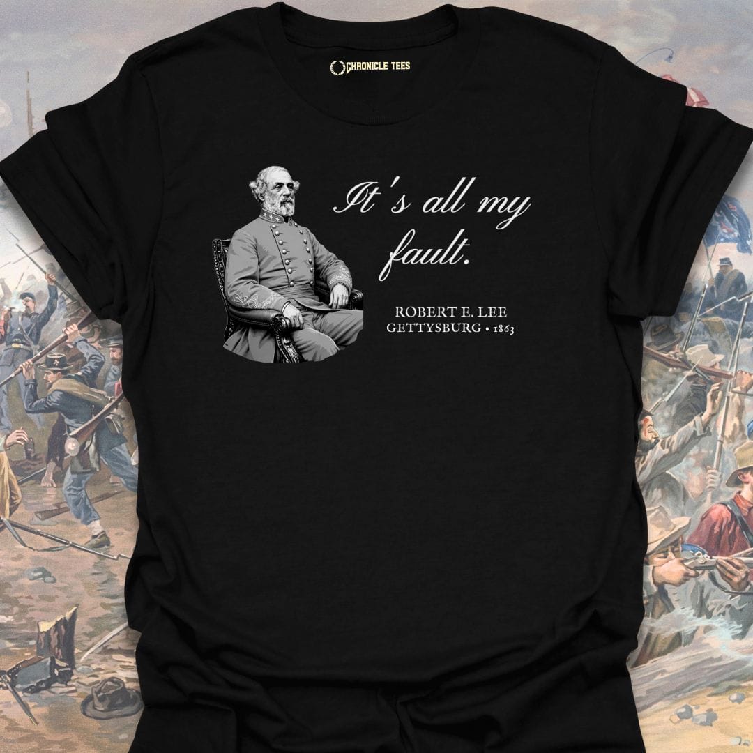 It's All My Fault - Robert E. Lee T-shirt