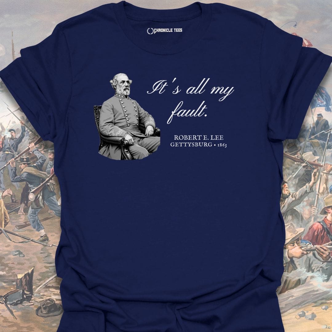 It's All My Fault - Robert E. Lee T-shirt
