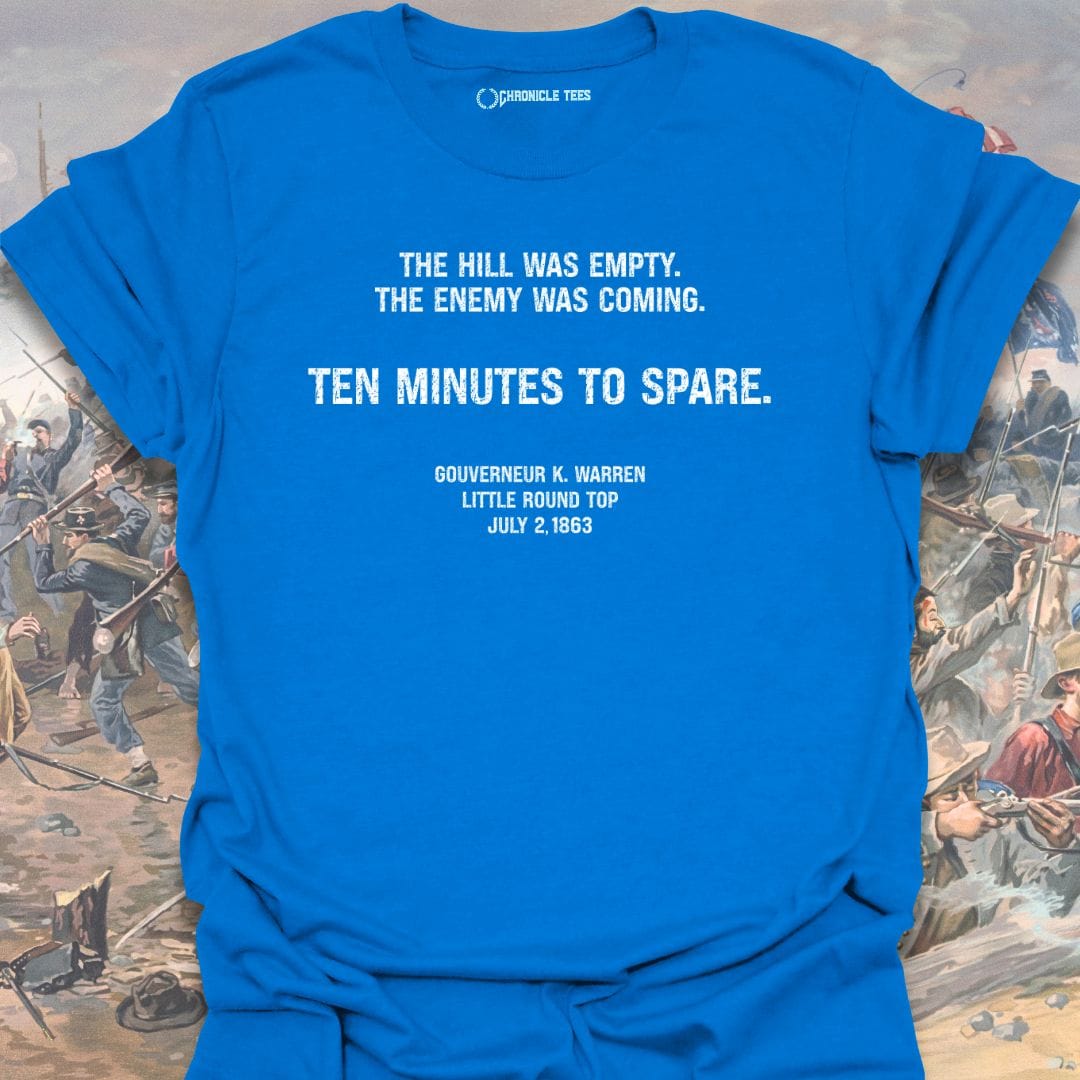 Ten Minutes To Spare - Warren T-shirt