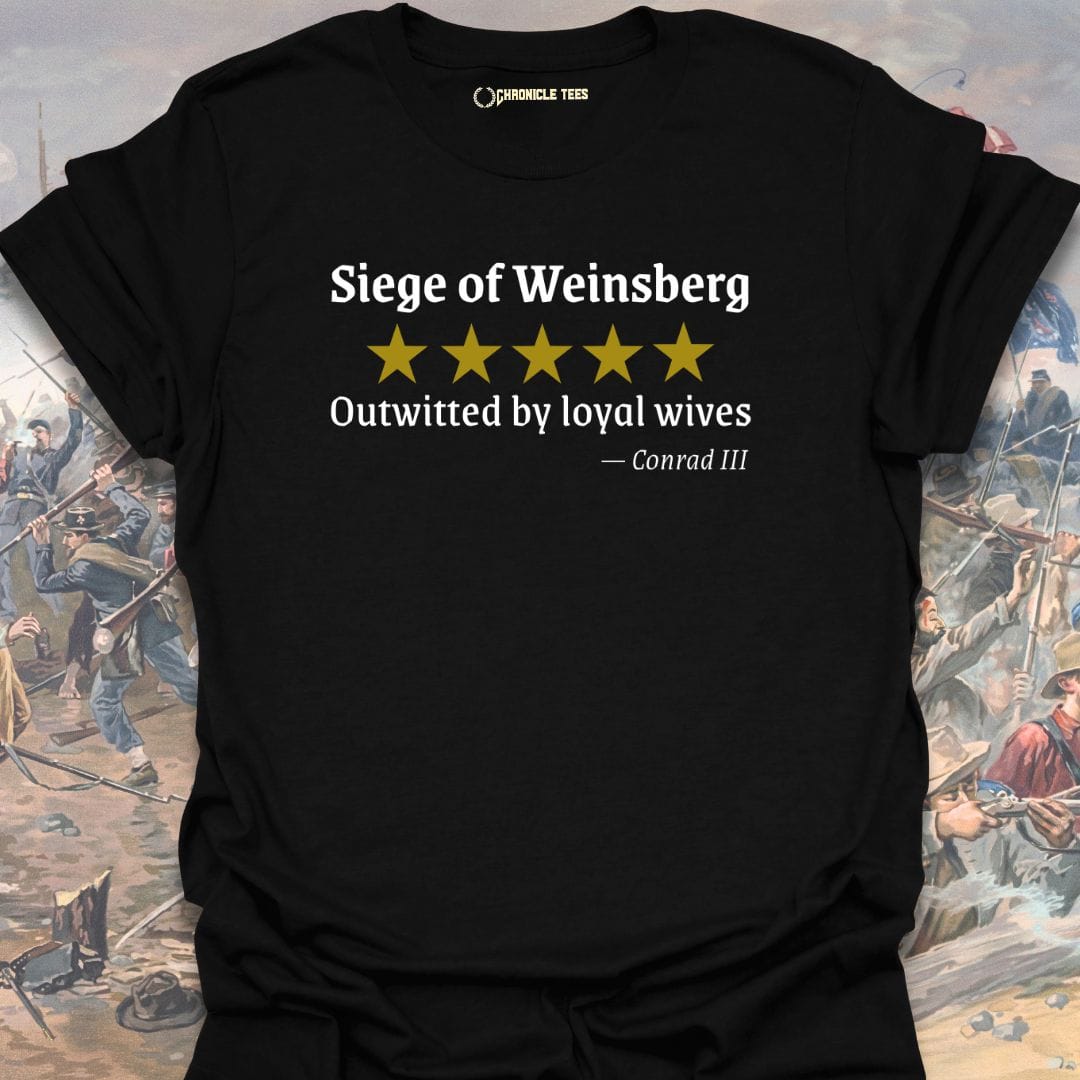 Siege Of Weinsberg - Conrad III T-shirt