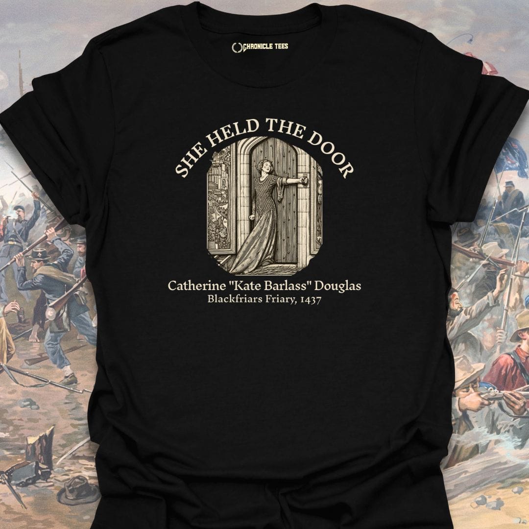 She Held The Door - Kate Barless T-shirt