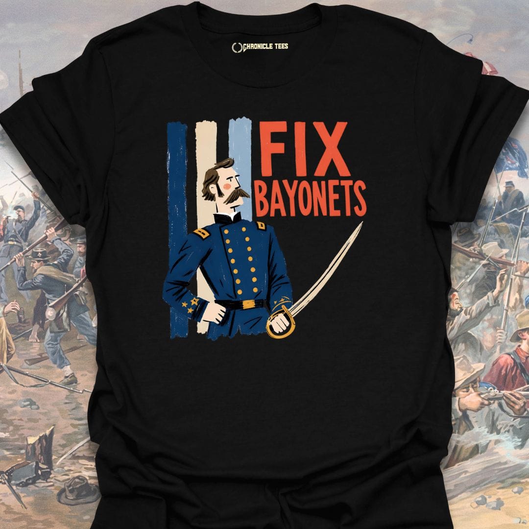 Fix Bayonets - Hand Drawn T-shirt
