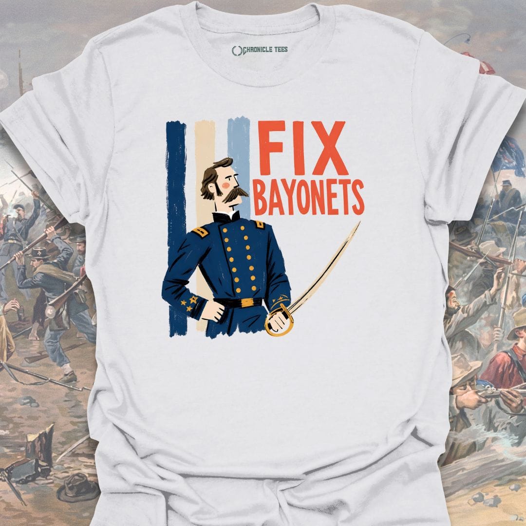 Fix Bayonets - Hand Drawn T-shirt