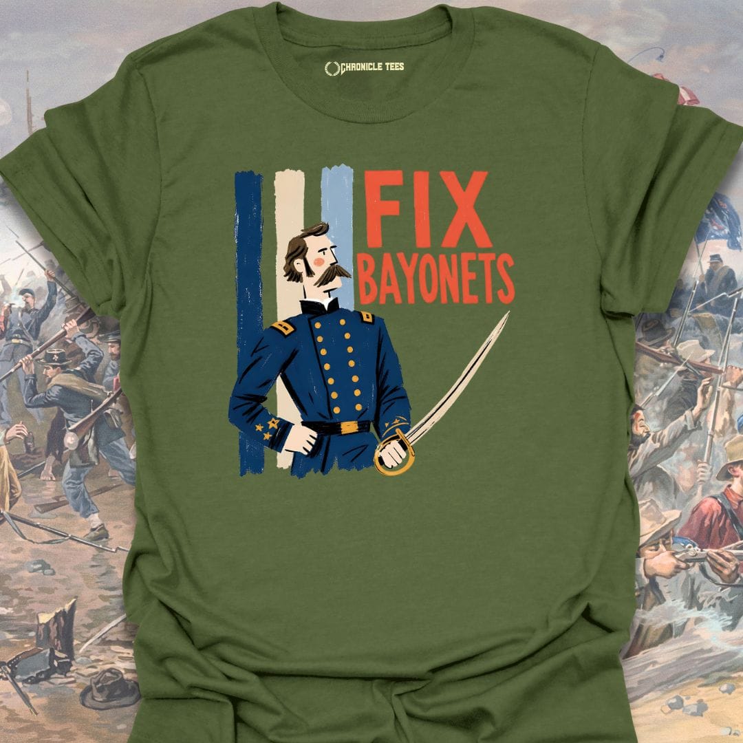 Fix Bayonets - Hand Drawn T-shirt