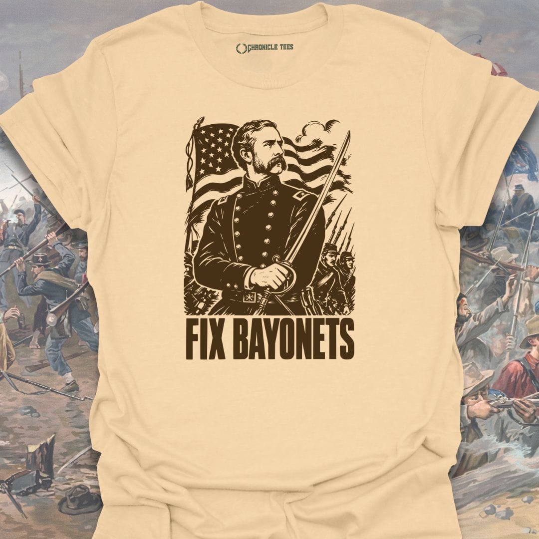 Fix Bayonets - Woodcut T-shirt